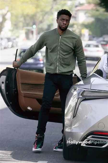 Chadwick Boseman owns a $100,000 Lexus LC 500h.
